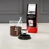 Waste-preventing glass coffee jar Bialetti