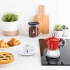 Kavinukas Bialetti Moka Induction 2TZ (100ml), raudonas