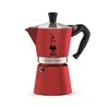 Moka puodas BIALETTI Moka Express (Netaikoma, raudona spalva)