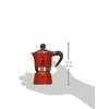 Kavos Aparatas - Bialetti Rainbow 1TZ 60 ml Raudonas