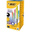 Bic Tušinukai M10 Original, įvairių spalvų, mėlynas rašalas, 50 vnt.