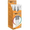 Bic Tušinukas Cristal Bicolor 1.2 mm, juodas, pakuotėje 20 vnt. 494732