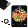 Virtuvinės svarstyklės Adler | Virtuvės svarstyklės | AD 3177b | Didžiausias svoris (talpa) 10 kg | Juodas