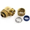 „Bitspower Advanced Multi-Link“ adapteris, 90 laipsnių G1/4 colio BSP ir 14 mm išorinio skersmens kietojo vamzdžio jungtis, pasukama.