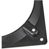Bitspower FAN ADAPTER 140mm į 120mm – juodos spalvos
