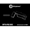 Bitspower 24-pin ATX – bridging plug with fan output