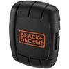 Black &amp; Decker „Juodas &amp; Decker“ 45 antgalių ir galvučių rinkinys 1/4' terkšlei Juodas+DECKER [A7039-XJ]