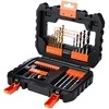 Black &amp; Decker Juodas &amp; Decker komplektas 31 vnt. grąžtai ir antgaliai 1/4" Juodas+DECKER [A7233-XJ]