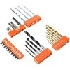 Black &amp; Decker Juodas &amp; Decker komplektas 31 vnt. grąžtai ir antgaliai 1/4" Juodas+DECKER [A7233-XJ]