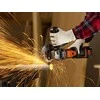 Black &amp; Decker Juodas &amp; Decker Juodas &amp; Decker Juodas &amp; Decker akumuliatorinis kampinis šlifuoklis BCG720M1 - 18Volt