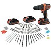 Black & Decker Juodas & Decker Juodas&DECKER BDCHD181B3A-QW
