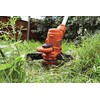Black & Decker Juodas & Decker elektrinė žoliapjovė 450 W, 25 cm pjovimo plotis, teleskopinis kotas, BESTA525-QS