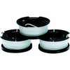 Black & Decker Juodas & Decker elektrinė žoliapjovė 450 W, 25 cm pjovimo plotis, teleskopinis kotas, BESTA525-QS