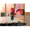 Black &amp; Decker Akumuliatorinio suktuvo/gręžtuvo BDCDD18N 18V korpusas, Juodas &amp; Decker
