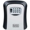 BLACK &amp; DECKER Juodas &amp; DECKER RAKINAMA RAKINĖ DĖŽUTĖ SU 4 SKAITMENŲ KODU Juodas + DECKER 239941