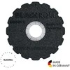 Masažinis volas BLACKROLL® GROOVE STANDARD, juodos spalvos
