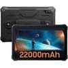 Planšetė Blackview „Active 8 Pro Rugged Tab“ 8 GB / 256 GB, 10,36 colio FHD+ 1200x2000 IPS LCD, aštuonių branduolių procesorius, 16 MP priekinė / 48 MP galinė kamera, 22000 mAh baterija, 33 W laidinis įkrovimas, USB Type-C, „Android 13“, SD kortelės lizdas, MIL-STD-810H, Juodas