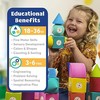 Clics toys MAGNETINIAI BLOKAI CLICS BLOCKAROO 301002 MAŽAS LĖKTUVIAS - PUTOLOŠINIAI BLOKAI ŽAIDIMUI VANDENYJE - 10 ELEMENTŲ