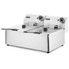 Hendi Gruzdintuvė frytkownica podwójna Mėlyna Line 230V 2x3300W 2x6L
