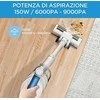 Midea belaidis dulkių siurblys | P5 MCS2021WB | 150 W | 21,6 V | Veikimo laikas (maks.) 45 min | Baltas