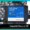 WD Mėlyna SA510 SSD 4TB SATA III 6Gb/s korpusas 2.5" 7mm vidinė vienguba pakuotė, MAITINA „SANDISK“