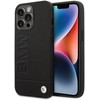 BMW Signature Logo Imprint MagSafe - dėklas skirtas Apple iPhone 14 Pro Juodas