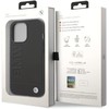 BMW Signature Logo Imprint MagSafe - dėklas skirtas Apple iPhone 14 Pro Juodas