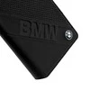 BMW Signature Leather Booktype dėklas, skirtas Sony Z5 - juodas