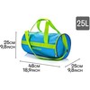 Sportinis krepšys Meteor Siggy, 25 l, mėlynas/žalias