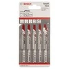 Bosch 5 siaurapj. pjūkleliai T 102 H, Clean for PVC