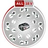Bosch NanoBlade pjūklas AdvancedCut 18 Be akumuliatoriaus ir kroviklio 06033D5100