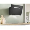Bosch DWK67FN60 Serija 4, Prie sienos montuojamas gartraukis, 60 cm, skaidrus stiklas su juodu atspaudu
