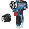 Bosch GSR 12V-35 FC, LB be akumuliatoriaus ir kroviklio, GFA12B