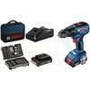 Suktuvas-gręžtuvas Bosch GSR 18V-50; 18 V; 2x2,0 Ah akum. + 43 priedai