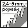 Bosch 5 siaurapj.pjūkleliai T 345 XF (Progressor)