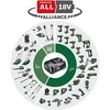 Bosch Akumuliatorinis kampinis šlifuoklis AdvancedGrind 18V-80 125mm be akumuliatoriaus ir kroviklio