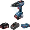 Bosch Akumuliatorinis smūginis gręžtuvas GSB 18V-50, BL, 50Nm, 2x5.0Ah, L-boxx 06019H5101