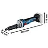 Bosch GGS 18V-10 SLC, LB be akumuliatoriaus ir kroviklio