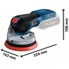 Bosch GEX 18V-125, be akumuliatoriaus ir kroviklio Ekscentrinis šlifuoklis