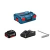 Bosch Akumuliatorinis diskinis pjūklas GKS 18V-57G, 2x4.0Ah, GAL 18V-40