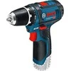 Bosch akumuliatorinis suktuvas - gręžtuvas GSR 12V-15, CC 2x2.0Ah, 10 ACC, 12V-20