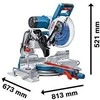 Bosch GCM 10 GDJ PROFESSIONAL skersavimo ir suleidimo pjūklas
