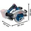 Bosch GKS 18V-57-2 GX, Solo, LB