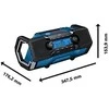 Bosch Radijas GPB 18V-2 SC be akumuliatoriaus ir kroviklio