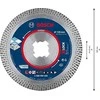 Bosch XLOCK Deimant.pjov.diskas HardCeramic125x22.23x1.6