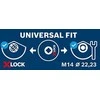 Bosch XLOCK Deimant.pjov.diskas HardCeramic125x22.23x1.6