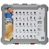 Bosch frezų rinkinys, 30vnt., mišrus, 6mm kotu
