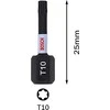 Bosch Suktuvo antgaliai T10 2 vnt./ Impact, L=25mm