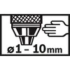 Bosch Greitos fiks.gręžimo patr 1/2-20, 1-10 mm