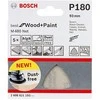 Bosch Šlifavimo tinklelis M 480 93X93mm, G180, 5 vnt.
